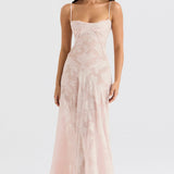Serena - Vestido longo elegante para casamentos e eventos