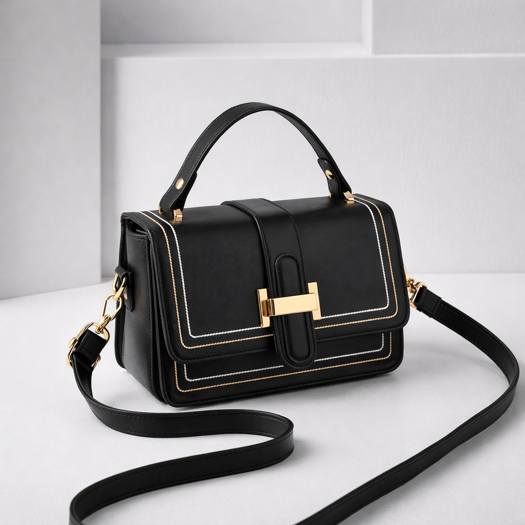 Luna Paris - Bolsa de Couro Elegante