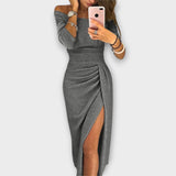 Lena - Vestido elegante sem ombros