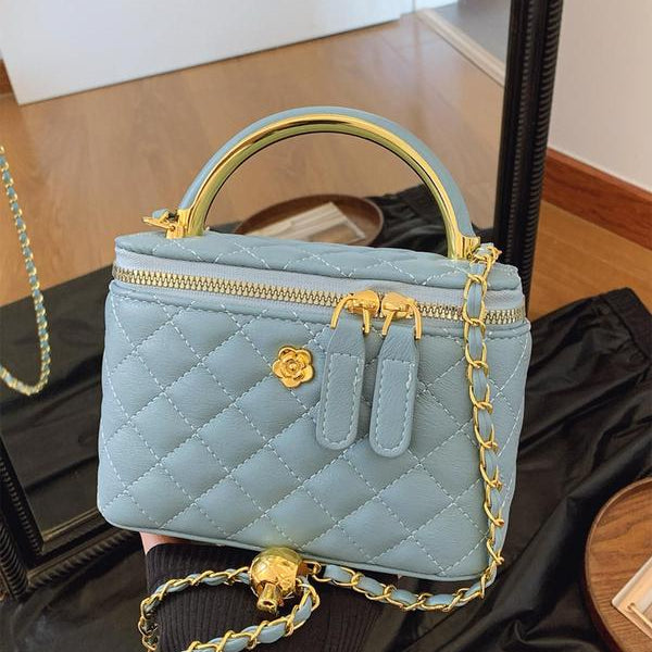 ALICE™ - Bolsa de Ombro Casual Com Estampa Matelassé para um Estilo Trendy e Versátil