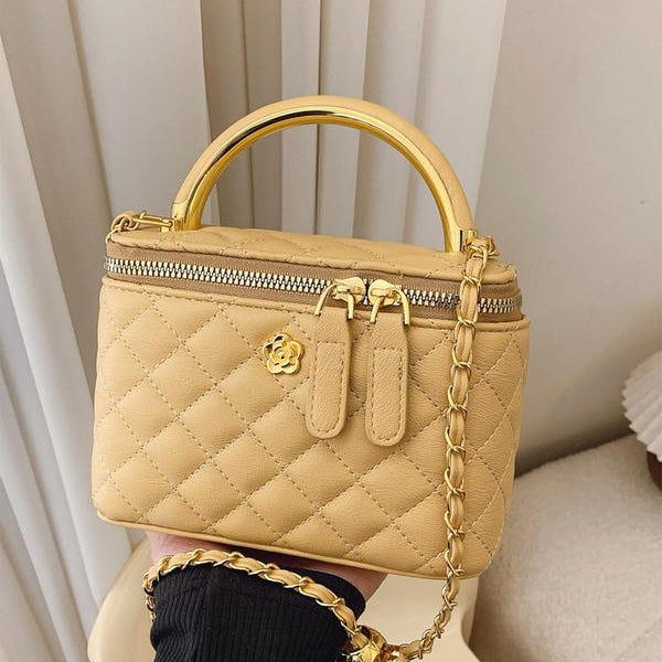 ALICE™ - Bolsa de Ombro Casual Com Estampa Matelassé para um Estilo Trendy e Versátil