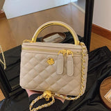 ALICE™ - Bolsa de Ombro Casual Com Estampa Matelassé para um Estilo Trendy e Versátil