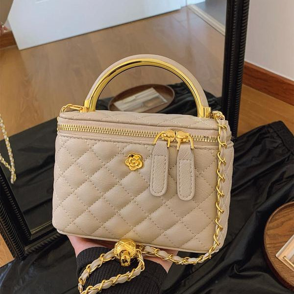 ALICE™ - Bolsa de Ombro Casual Com Estampa Matelassé para um Estilo Trendy e Versátil