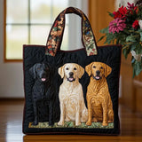 Bolsa Feita à Mão - Três Labradores
