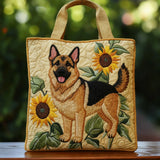 Bolsa Artesanal – Pastor Alemão Floral