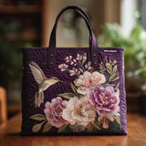 Bolsa Artesanal – Beija-flores e Orquídeas