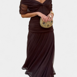 Ana | Vestido Longo Floral com Decote em V