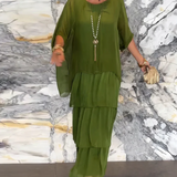 Lara | Vestido Maxi Fluido Elegante