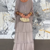 Lara | Vestido Maxi Fluido Elegante
