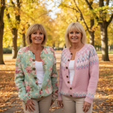 Carolina - Cardigan Floral de Outono