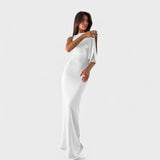 Isadora – Vestido Longo de Cetim