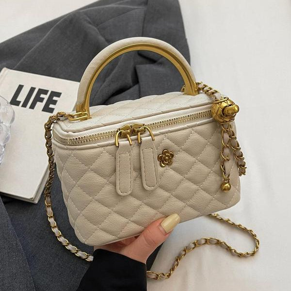 ALICE™ - Bolsa de Ombro Casual Com Estampa Matelassé para um Estilo Trendy e Versátil