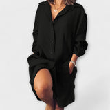 Raquel - Blusa de linho casual