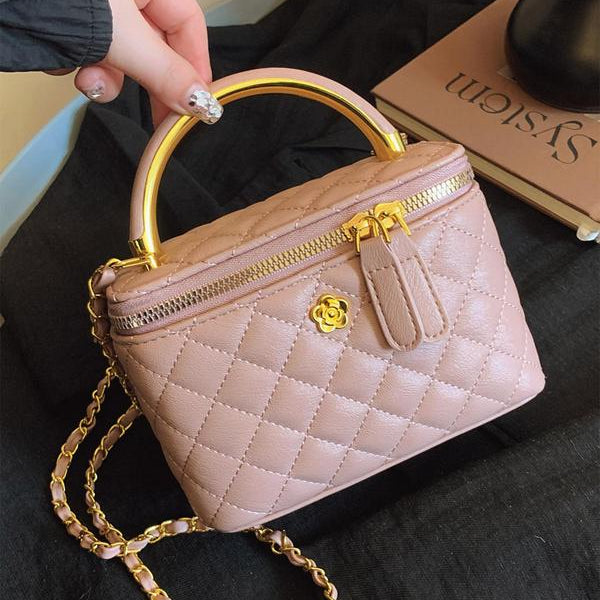 ALICE™ - Bolsa de Ombro Casual Com Estampa Matelassé para um Estilo Trendy e Versátil