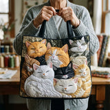 Bolsa Artesanal - Gatinhos a Dormir