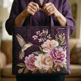 Bolsa Artesanal – Beija-flores e Orquídeas