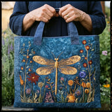 Bolsa Artesanal - Libélula Dourada