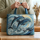 Bolsa Artesanal - Golfinho do Oceano