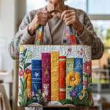 Saco Artesanal - Biblioteca Floral